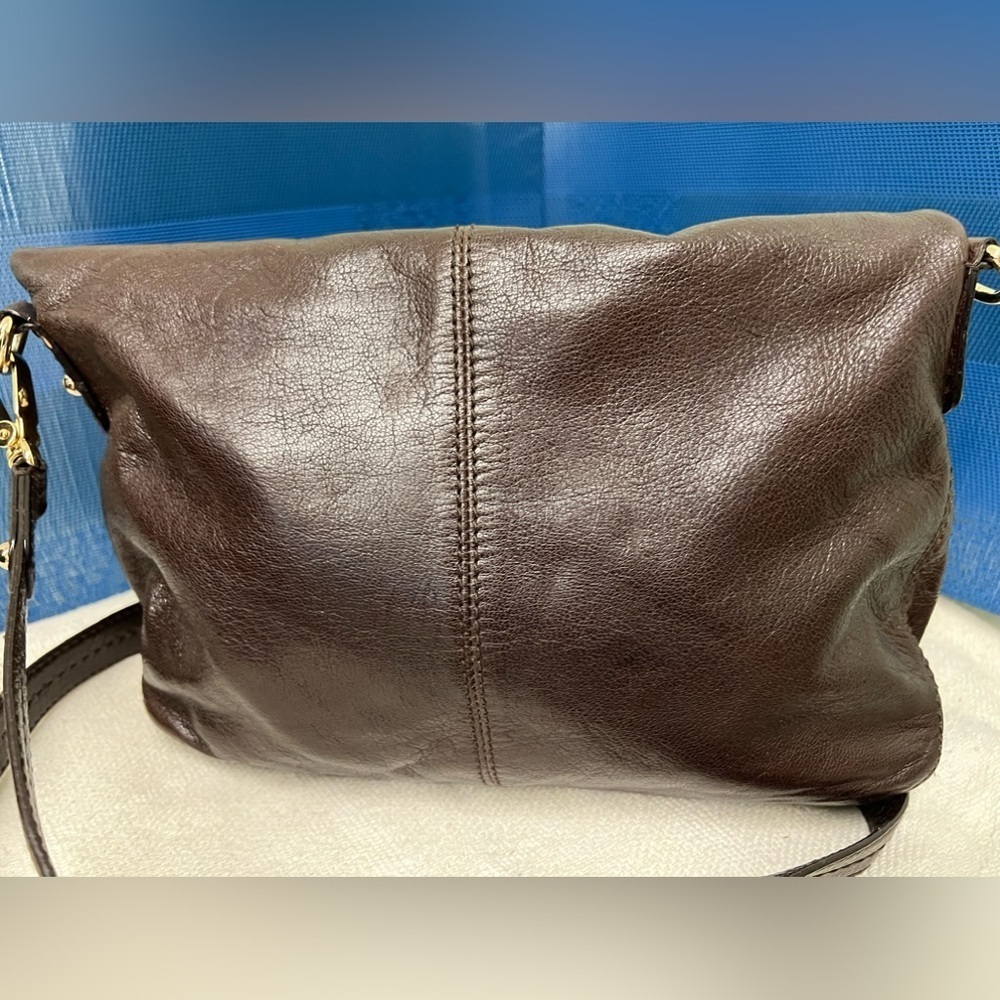 Kate Spade Foldover Crossbody Bag, Brown - Picture 8 of 15